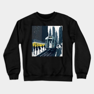 NYC Subway: The Pulse of the City Crewneck Sweatshirt
